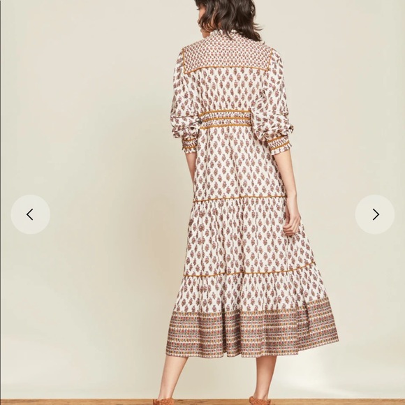 NWT Veronica Beard- ALESSANDRA BOHO-FLORAL DRESS Size 00 - Picture 3 of 13